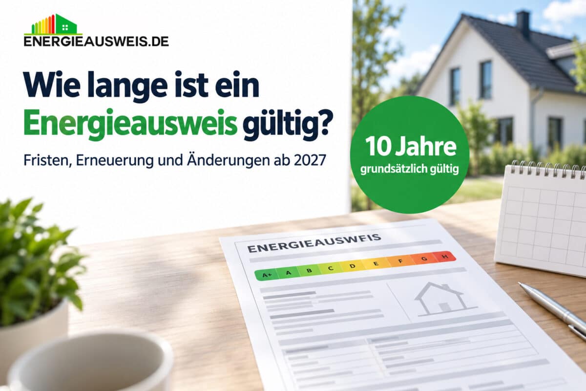 Wie lange ist ein Energieausweis gültig: Fristen, Erneuerung und Änderungen ab 2027 — 10 Jahre grundsätzlich gültig